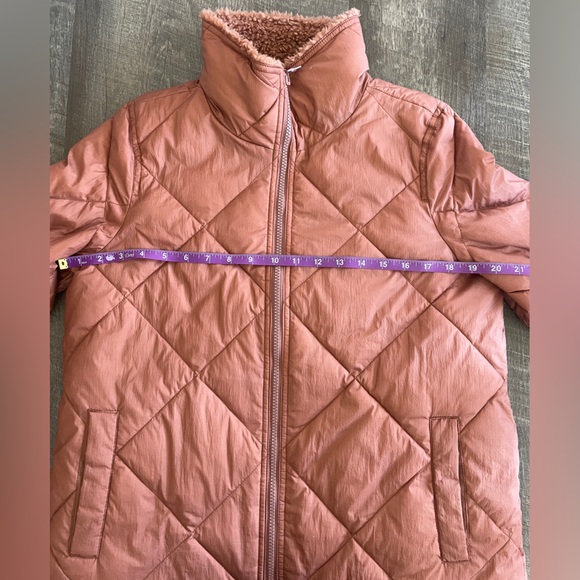 Madewell Reversible Puffer Jacket in Rust, XS - Picture 5 of 11